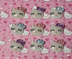 ネイルパーツ　ハローキティ　キティちゃん　10個