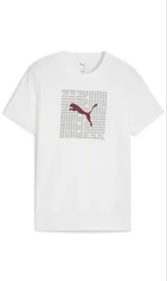 新品　未使用　タグ付き　PUMA Tシャツ ホワイト 130cm　プーマ　キッズ
