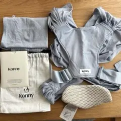 Konny メッシュ抱っこ紐　ヘッドサポート付き