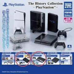 PlayStation プレステ　ヒストリーコレクション　PS ガチャガチャ