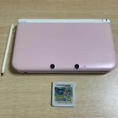 3DS LL 本体　ピンク×ホワイト