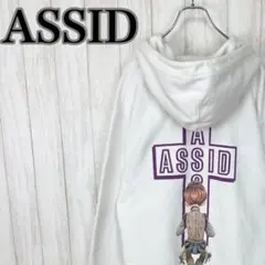 【入手困難】ASSID バッグプリント ビッグデザイン プルオーバー パーカー