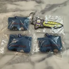 サンリオ はぴだんぶい ばつまる ペックル キーホルダー 4点セット