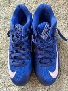 【28.5cm】【美品】Nike アメフトAlpha スパイク 青
