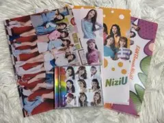 NiziU クリアファイル 4枚、CD