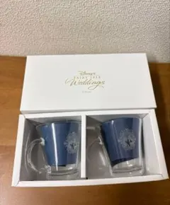 Disney Fairy Tale Weddings ガラスカップ 2個セット