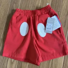 新品　futafuta なりきりミッキーマウス 赤 ショートパンツ 100cm