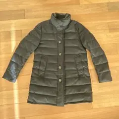 MONCLER ネイビー ロングダウンジャケット