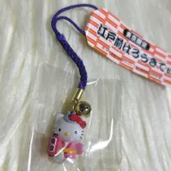 ハローキティ 金閣寺限定 ストラップ ご当地キティ - メルカリ