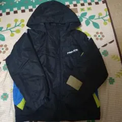 FABLICE フード付きスキーウェア 黒/青/黄