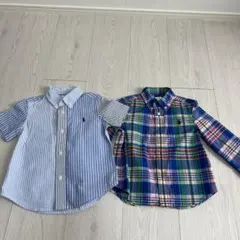Ralph Lauren チェック柄 シャツ 2枚セット