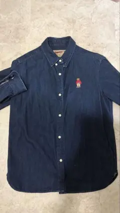 INTERBREED Funk Bear デニムシャツ Mサイズ　人気色❗️のサムネイル