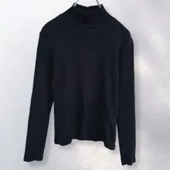 エイチアンドエム H&M 長袖トップス ハイネック 無地 シンプル S《i932