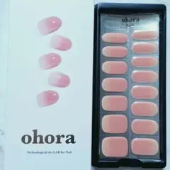 ★ohora★N Milk Rose★オホーラネイルシール15枚② ピンク
