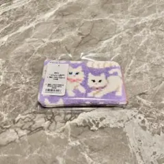 【匿名配送】FEILER ラブラリーバイフェイラー モフモフネコチャンL字ポーチ