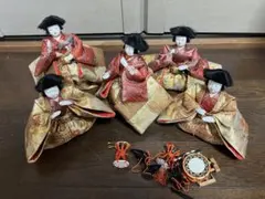 雛人形　五人囃子　ジャンクのサムネイル