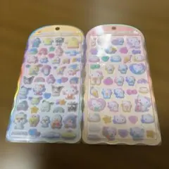 【正規品】棉花糖貼紙 三麗鷗角色 2張