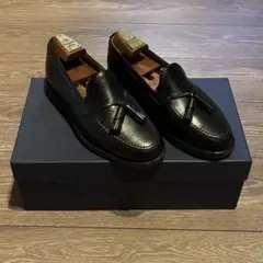 着用1回 Berwick 4407 ローファー 28.5㎝/UK8.5 黒 - メルカリ