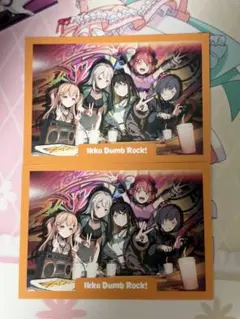 バンドリ　一家Dumb Rock！ 特典カード　全員