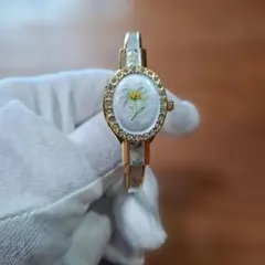 Andre Mouche バングルウォッチ クォーツ式 エーデルワイス - メルカリ