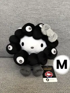 黒ミャクミャク　なりきりぬいぐるみ（M）ブラック　ハローキティ
