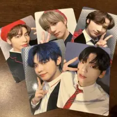 TXT トレカ 5枚 ヨンジュン・スビン・ボムギュ・テヒョン・ヒュニンカイ