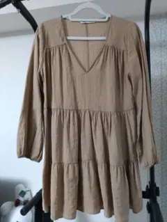 ZARA 長袖 ティアードチュニックのサムネイル