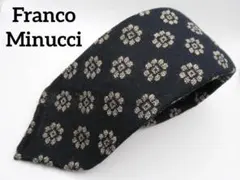 Franco Minucci フランコミヌッチ ネクタイ ダークネイビー ウールのサムネイル