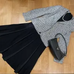 anyFAM ジャケット　コムサデモード　スカート　卒業式　入学式　スーツ