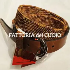 FATTORIA del CUOIO タグ付き 新品未使用 メッシュベルト 90