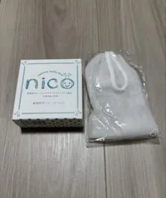 nico 敏感肌用ベビーせっけん 泡立てネット付き