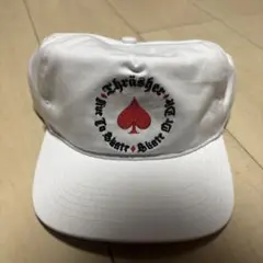 新品　日本未発売　Thrasher ホワイト　キャップ ハート