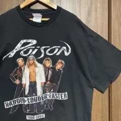 00's Poison ポイズン ツアーTシャツ XL 2003 バンド 両面