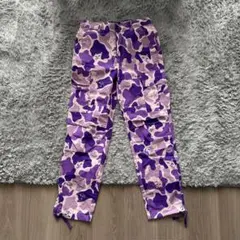 RIPNDIP 紫・ピンク迷彩 カーゴパンツ 30のサムネイル