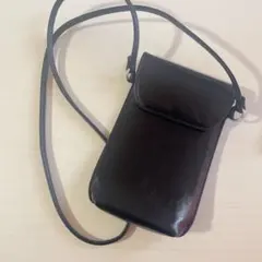 新品未使用★ GU レザータッチネックポーチ
