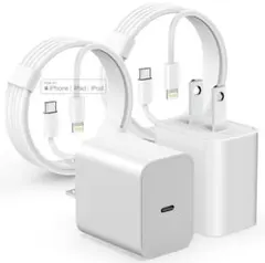 iPhone 充電器 20W PD 急速充電 [MFi/PSE認証済み]