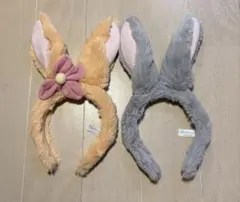 ディズニー　カチューシャ　イースター　とんすけ　ミスバニー