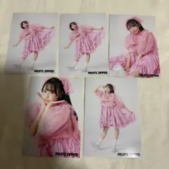 FRUITS ZIPPER 松本かれん　生写真　豹柄衣装