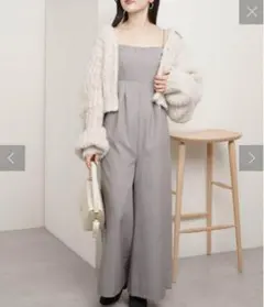 Chico マルチウェイベアサロペット　ライトグレー　　未使用品　オールインワン