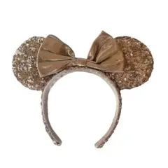 ミニー　スパンコール　カチューシャ