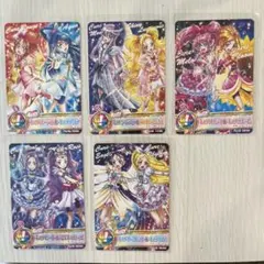 DCDプリキュアカード ５枚セット