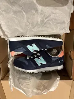New Balance 373 ネイビー/ピンク