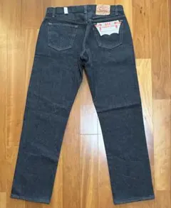 Deadstock80’sハチマルLevi's 501先染めブラックW36L32