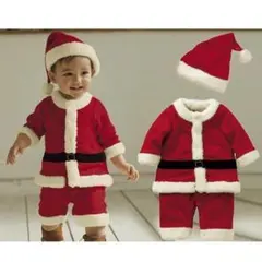 【80cm】サンタコスプレ 男の子 クリスマス 衣装