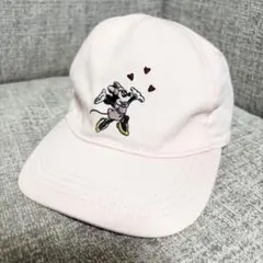 H&M ディズニー　ミニー　キャップ　ピンク　50cm 1〜２歳　美品のサムネイル