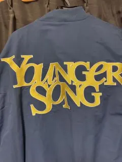 Younger Song ネイビー ナイロンジャケット