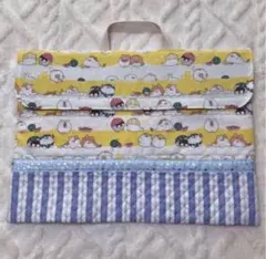 防災頭巾カバー　背もたれタイプ 25★モフニマル★ハンドメイド