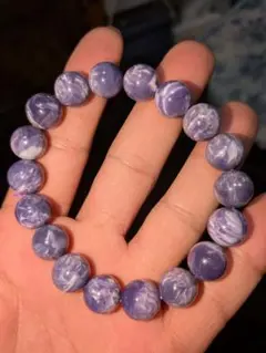 チャロアイトの天然石ブレスレット