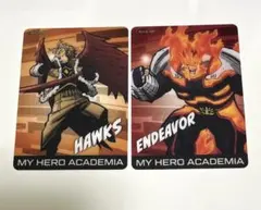 僕のヒーローアカデミア　ホークス　エンデヴァー　カード　ヒロアカ