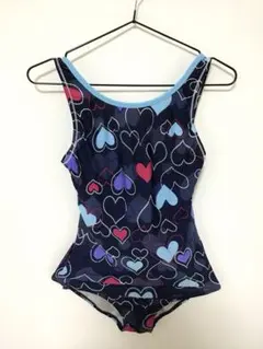 【美品❣️ハート柄】ワンピース水着（アリーナ）サイズM